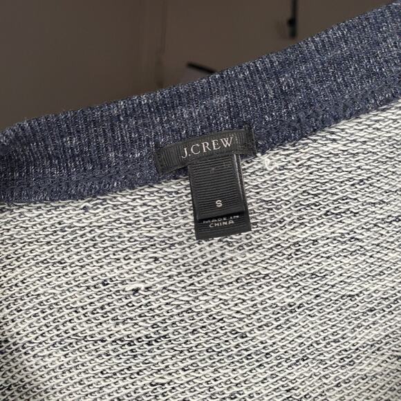 J. Crew Navy Jeweled Top Small - Picture 6 of 8